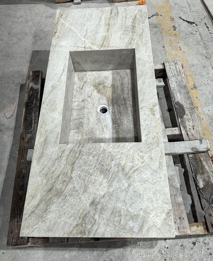 Taj Mahal Quartzite Sink Taj Mahal Quartzite Sink